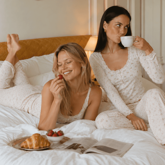 What to Wear to a Bridal Sleepover: Silk, Ruffles, and Coquette Details - Ever Lasting
