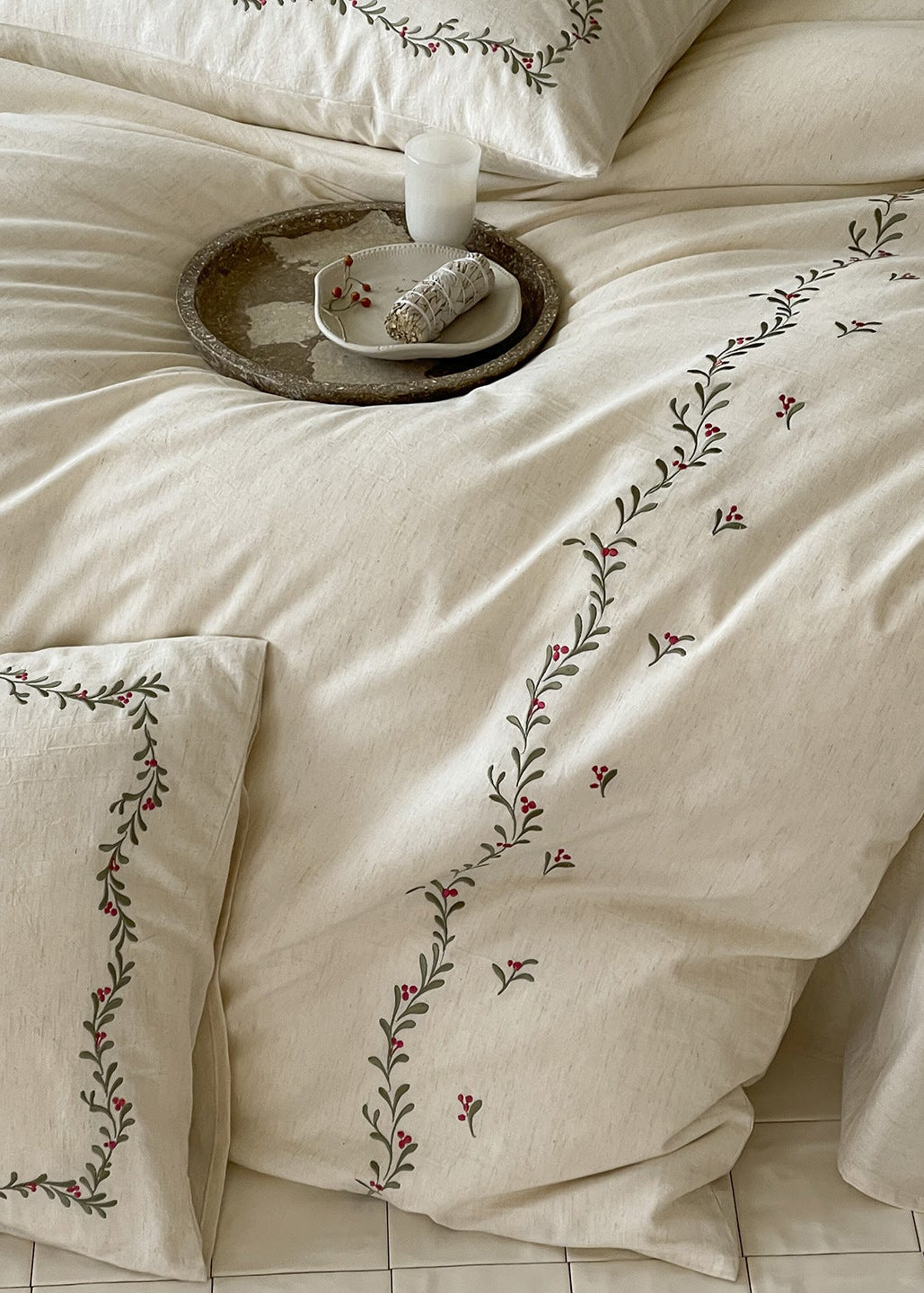 Bristol Embroidery Bedding Bundle