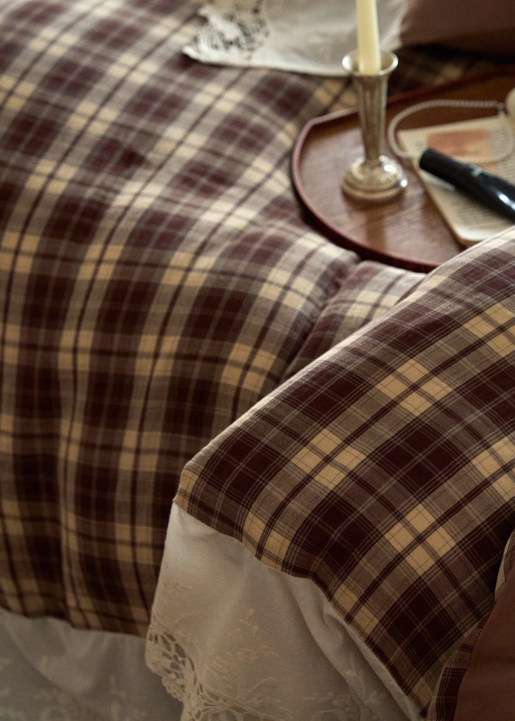 Primrose Gingham Washed Cotton Bedding Bundle