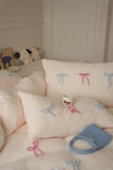 Charlotte Sweet Bow Sherpa Bedding Set