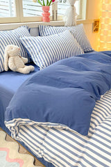 Striped Bedding Set / Orange