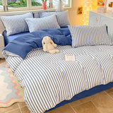 Striped Bedding Set / Orange