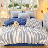 Striped Bedding Set / Orange