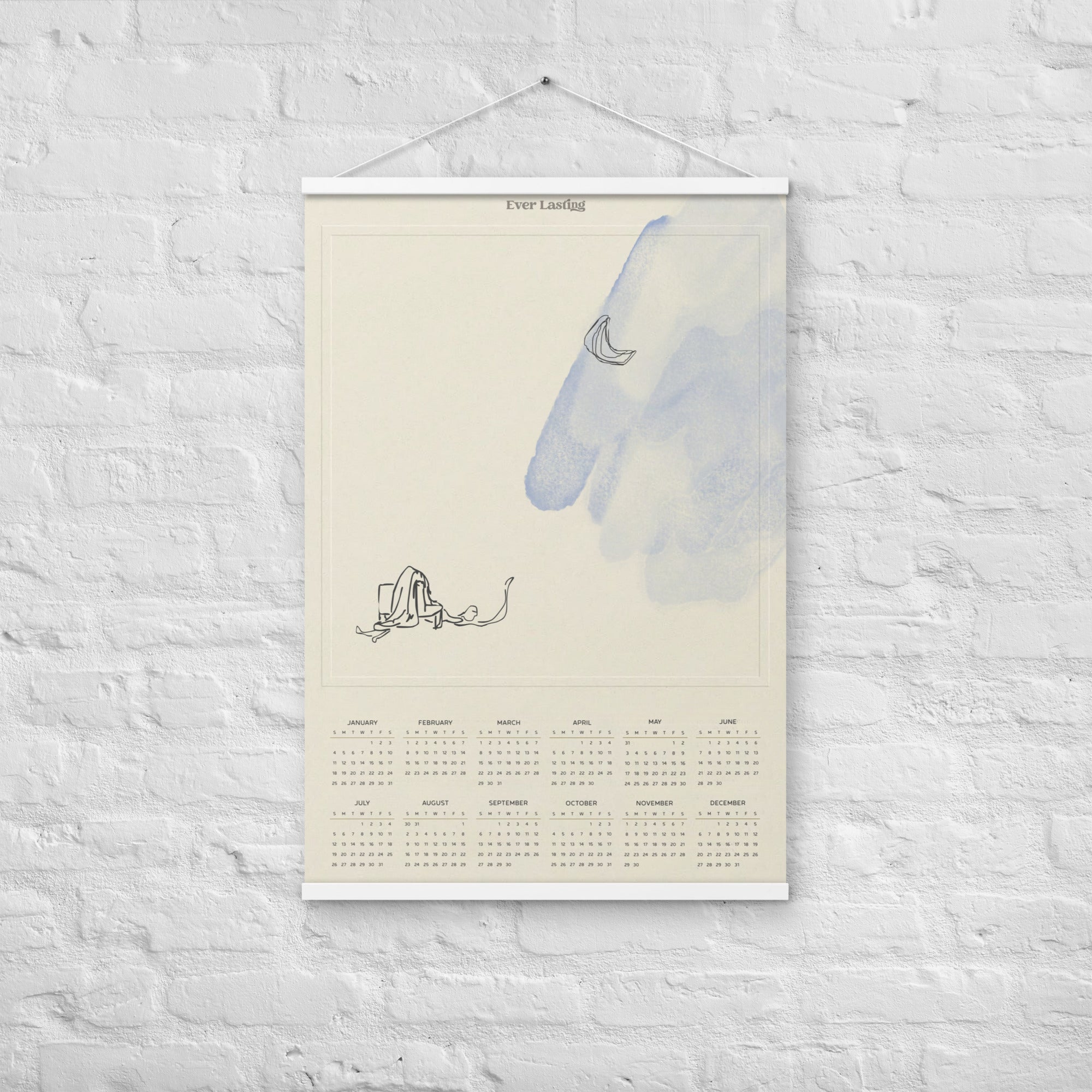  - Ever Lasting - 2026 Wall Calendar "A Calm Night" - Ever Lasting