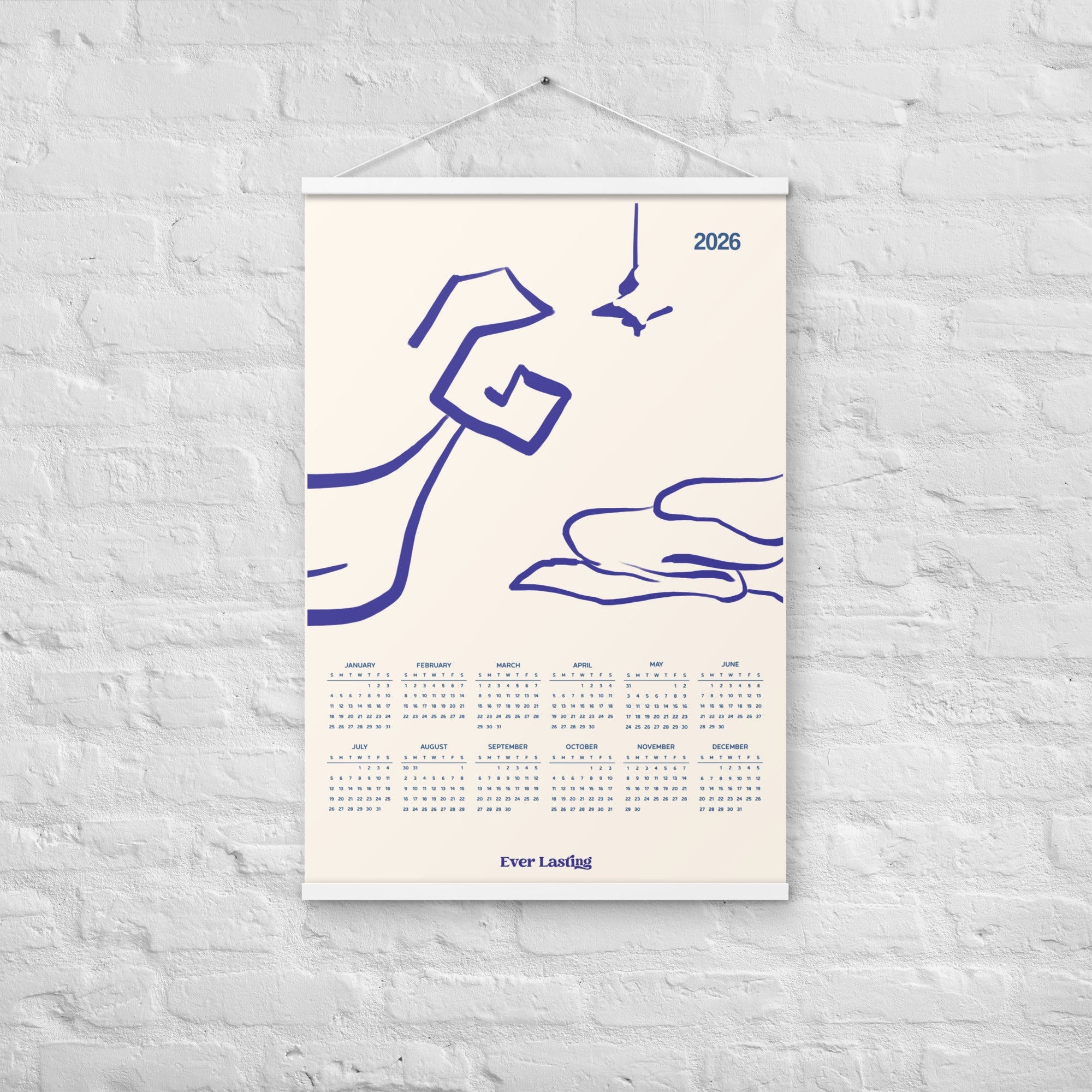  - Ever Lasting - 2026 Wall Calendar "I'm Home" - Ever Lasting