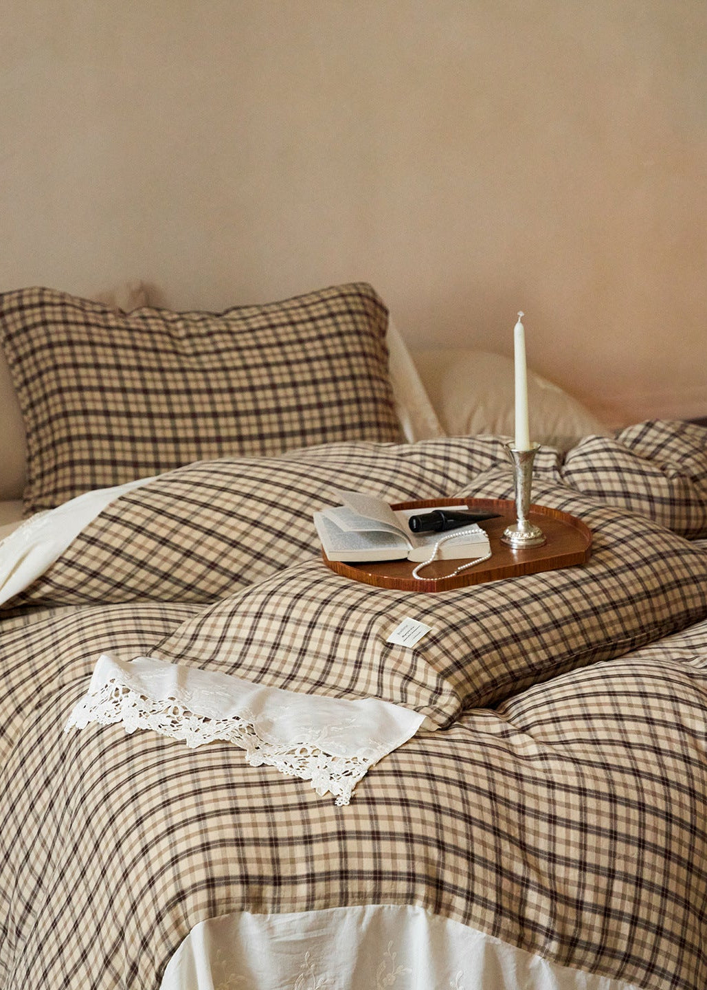 Primrose Gingham Washed Cotton Bedding Bundle
