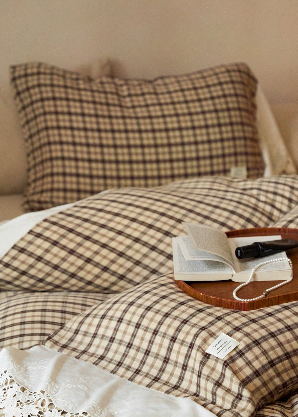 Primrose Gingham Washed Cotton Bedding Bundle