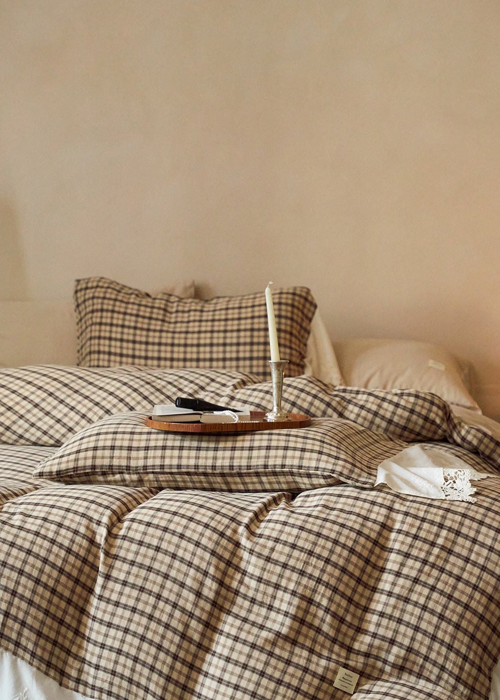 Primrose Gingham Washed Cotton Bedding Bundle