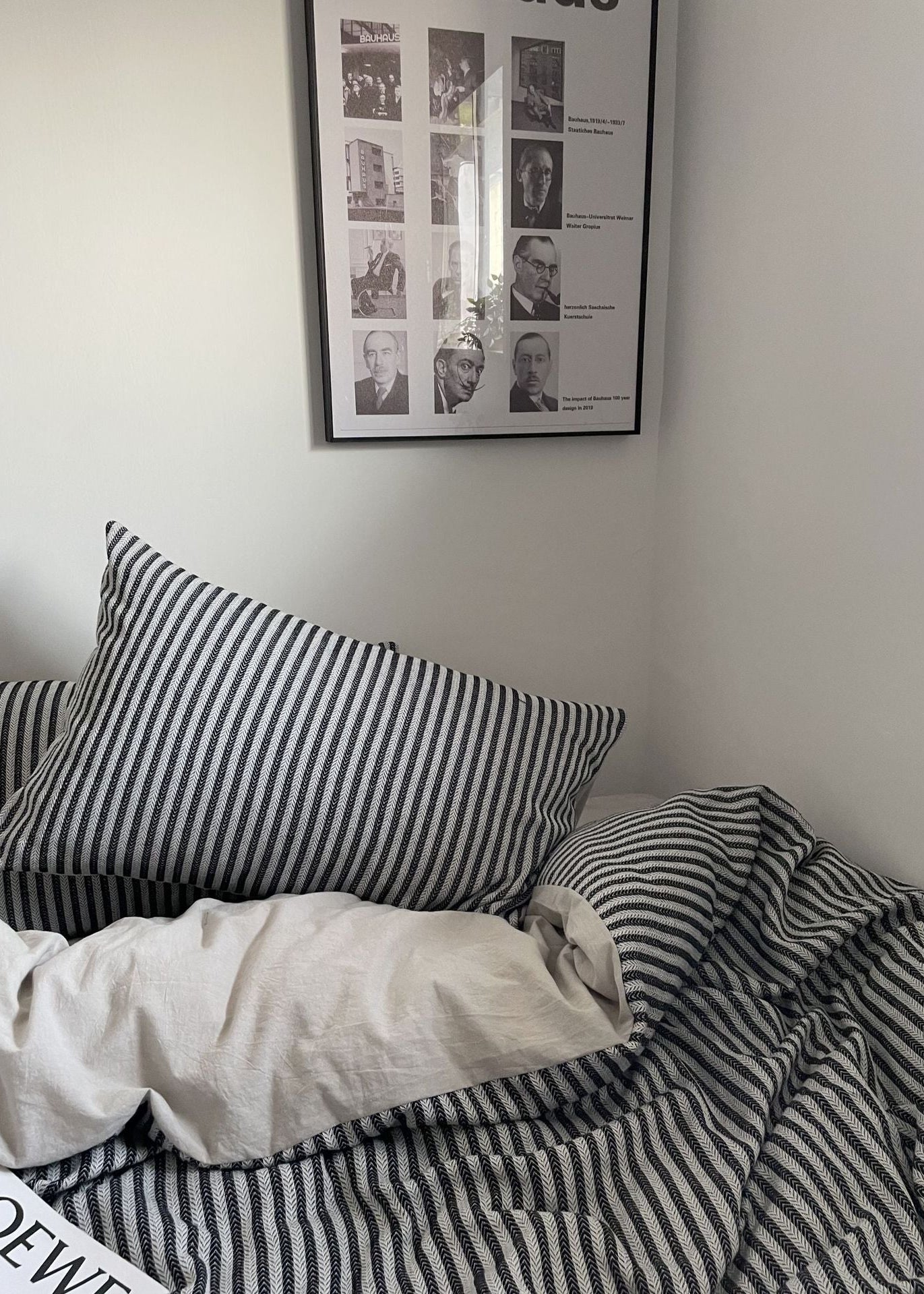 Acacia Jacquard Striped Washed Cotton Bedding Bundle
