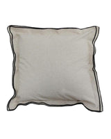 French Minimalist Ruffle Pillow / Khaki