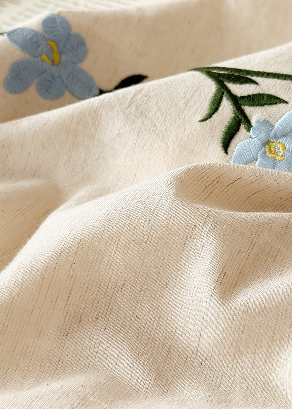 Daphne Embroidery Floral Bedding Bundle