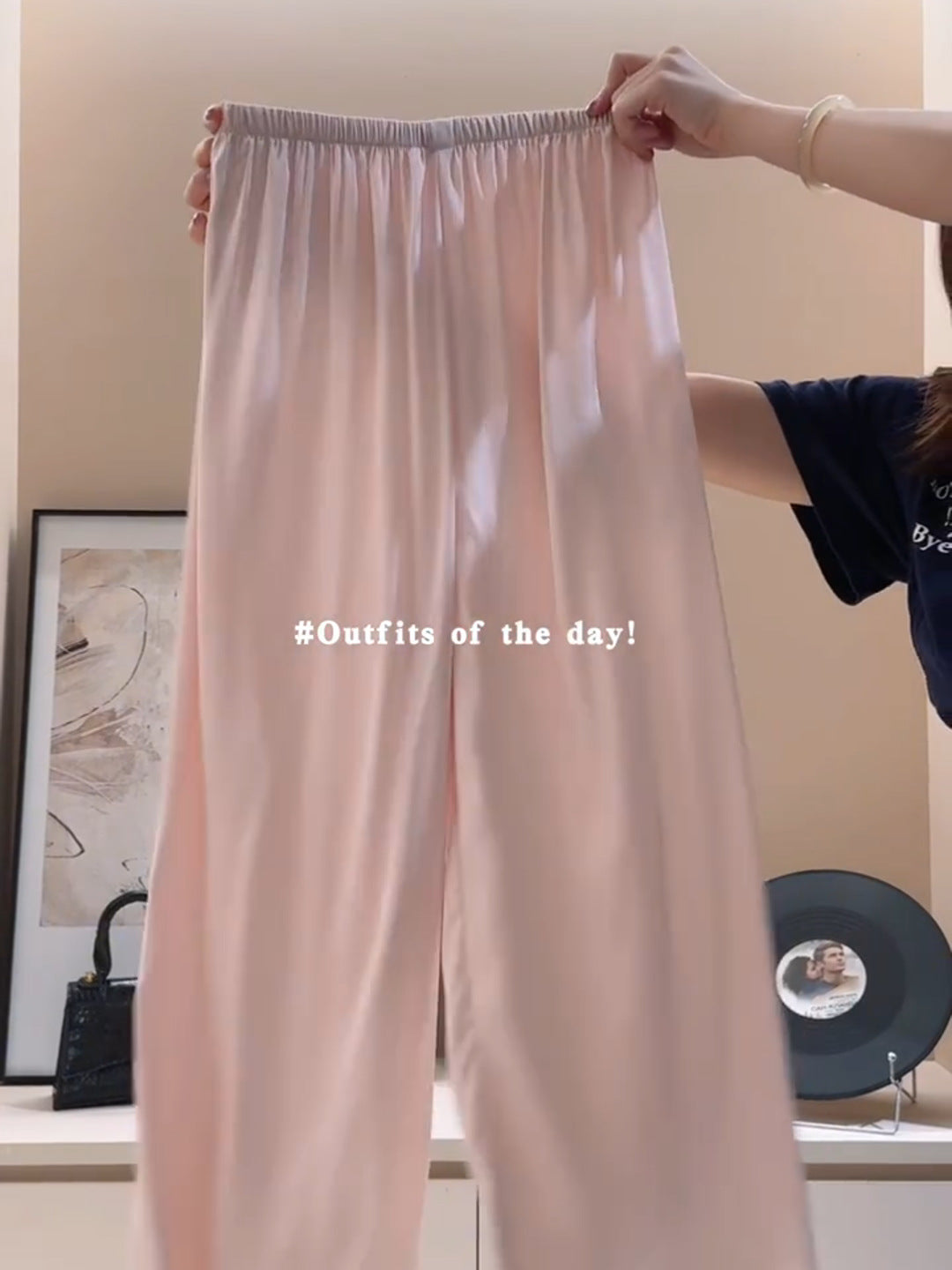 Selora Silky Long-Sleeve Pajama Set / Pink