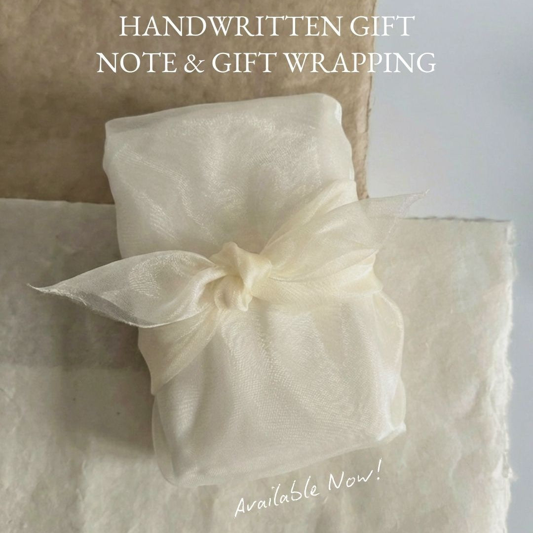 Handwritten Gift Note & Gift Wrapping