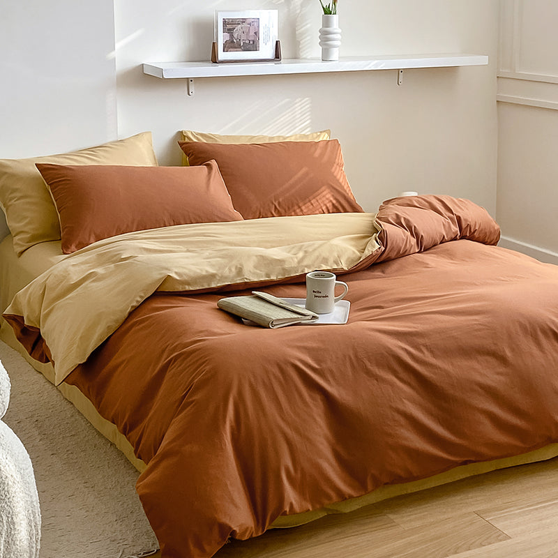 Duo Bedding Set / Orange