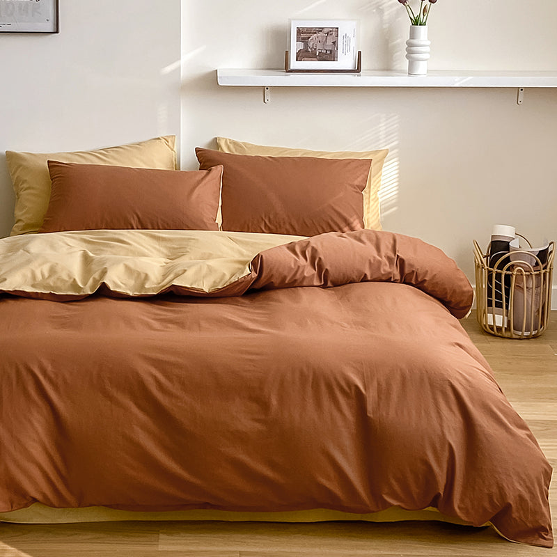 Duo Bedding Set / Orange