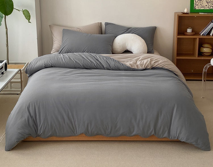 Duo Earth Tone Jersey Knit Bedding Bundle
