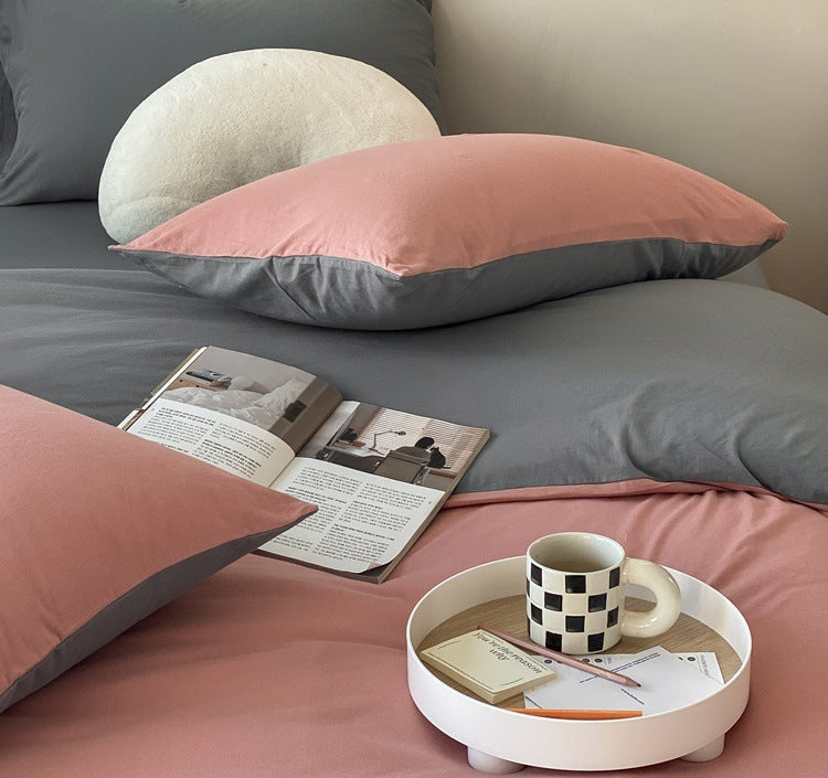 Duo Earth Tone Jersey Knit Bedding Bundle