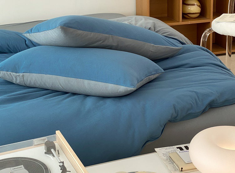 Duo Earth Tone Jersey Knit Bedding Bundle