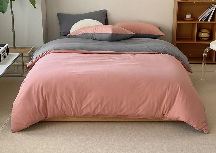 Duo Earth Tone Jersey Knit Bedding Bundle