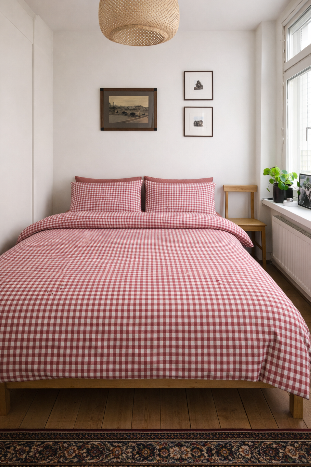 Gingham Small Room Duvet Cover / (2 Colors)