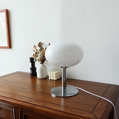 Egg Glass Lamp / White Light