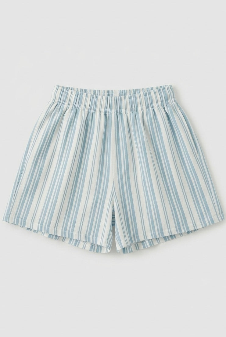 Nerelle Sleeveless & Shorts Pajama Set / Green