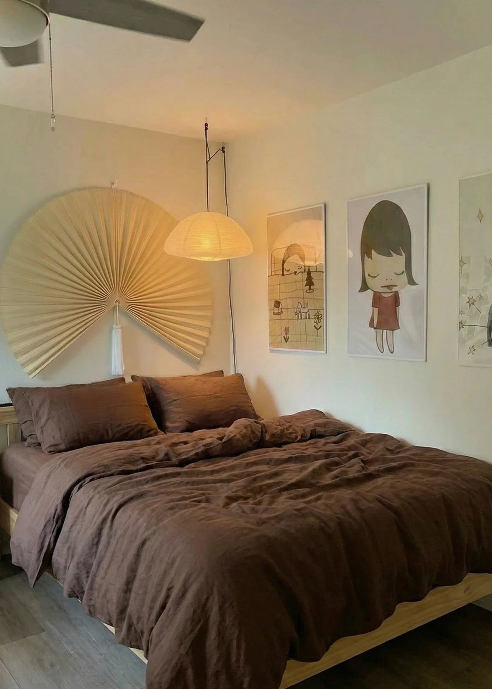 Latte Small Room Bedding Set / Brown