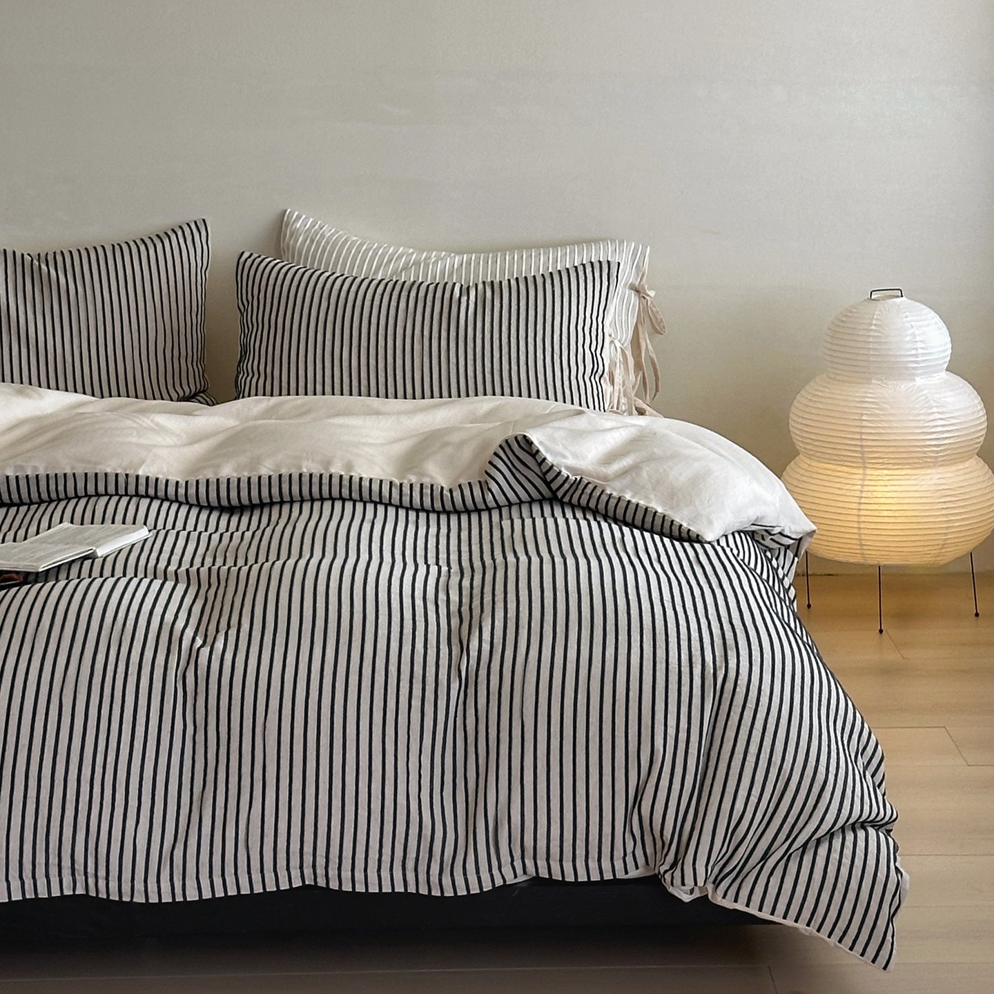 Marina Striped Bedding Set / Beige