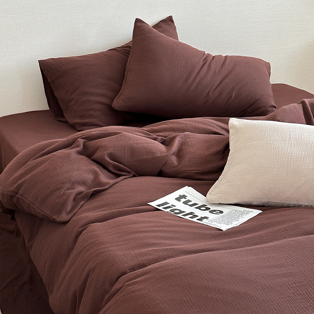 Melody Pastel Bedding Set / Red