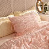 Coquette Ribbon Ties Pillowcases / Pink