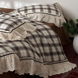 Beau Dark Academia Vintage Ruffle Bedding Bundle