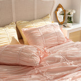 Coquette Ribbon Ties Pillowcases / Pink