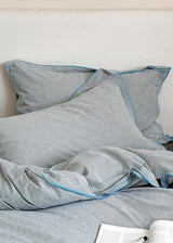 Joce Striped Bedding Set / Blue