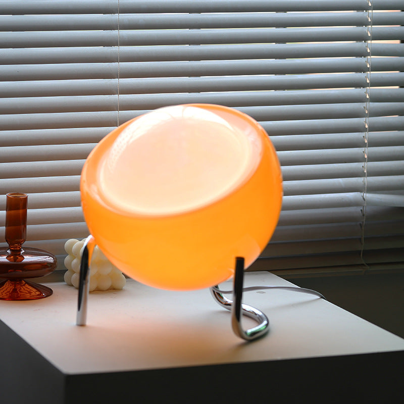 Planet Orange Lamp Light