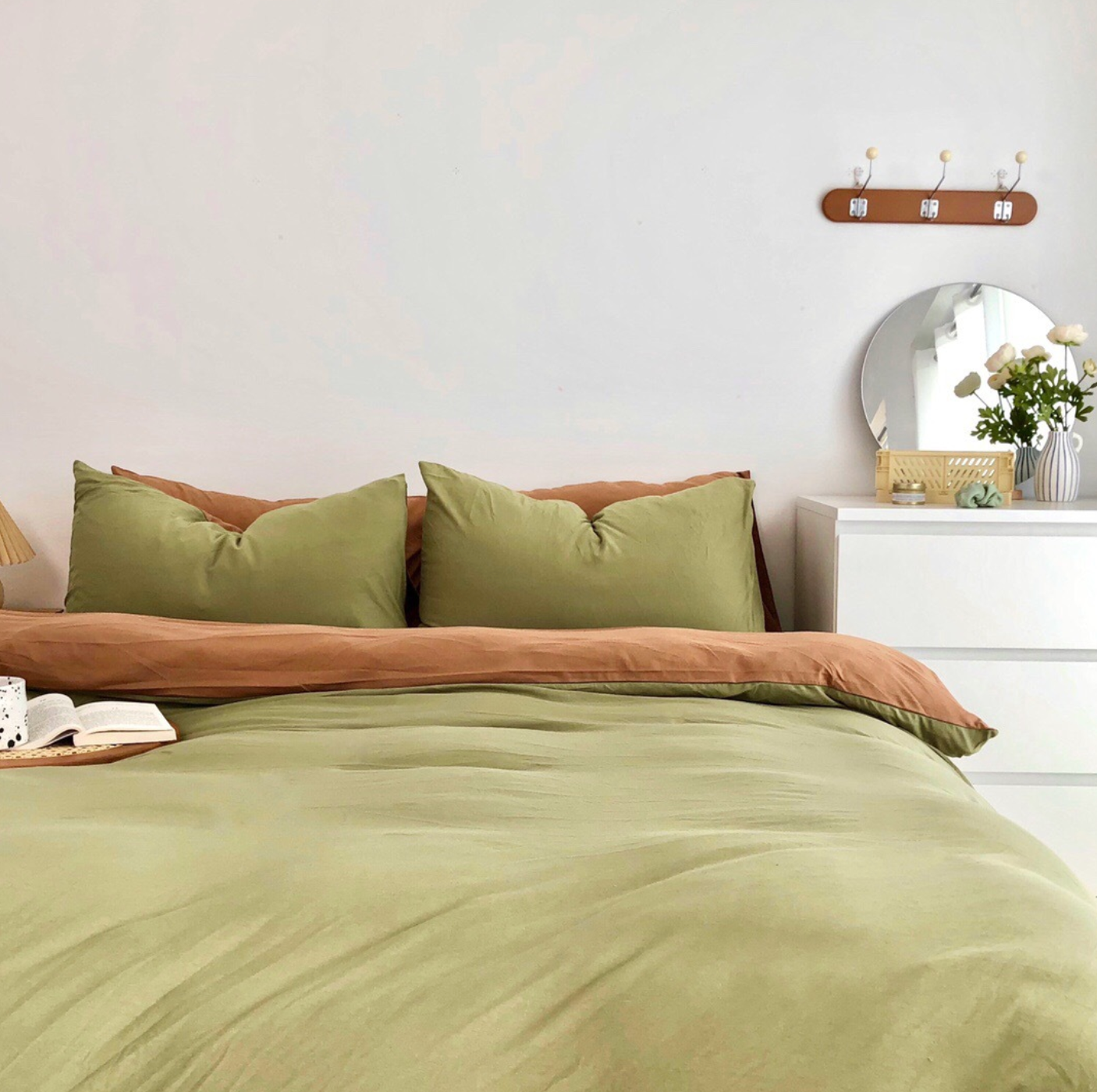 Duo Bedding Set / Orange - Best Stylish Bedding - Ever Lasting