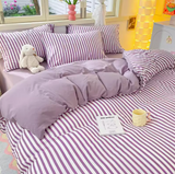 Striped Bedding Set / Green