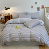 Coastal Washed Cotton Striped Bedding Bundle