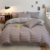 Coastal Washed Cotton Striped Duvet Cover & Pillowcases