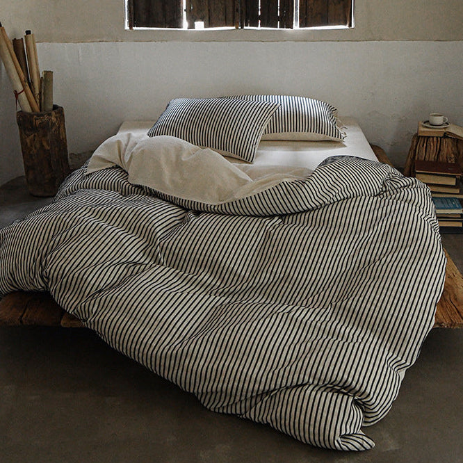Silas Striped Jacquard Bedding Bundle