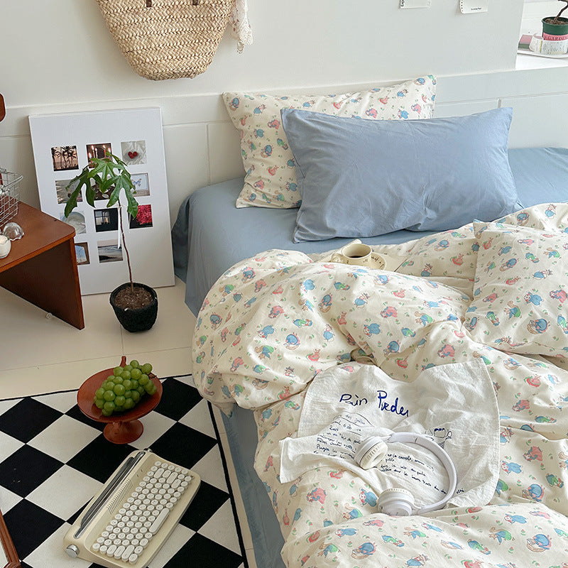 Sweet Floral Duvet Cover