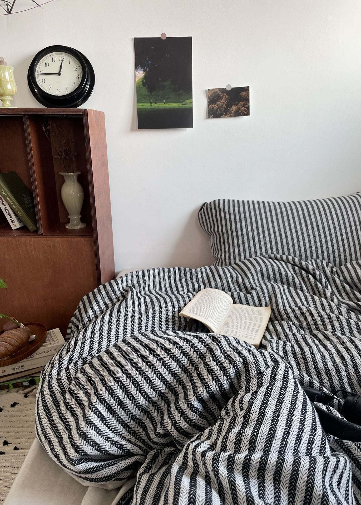 -Ever Lasting - Acacia Jacquard Striped Washed Cotton Bedding Bundle -Bedding Bundle -Ever Lasting