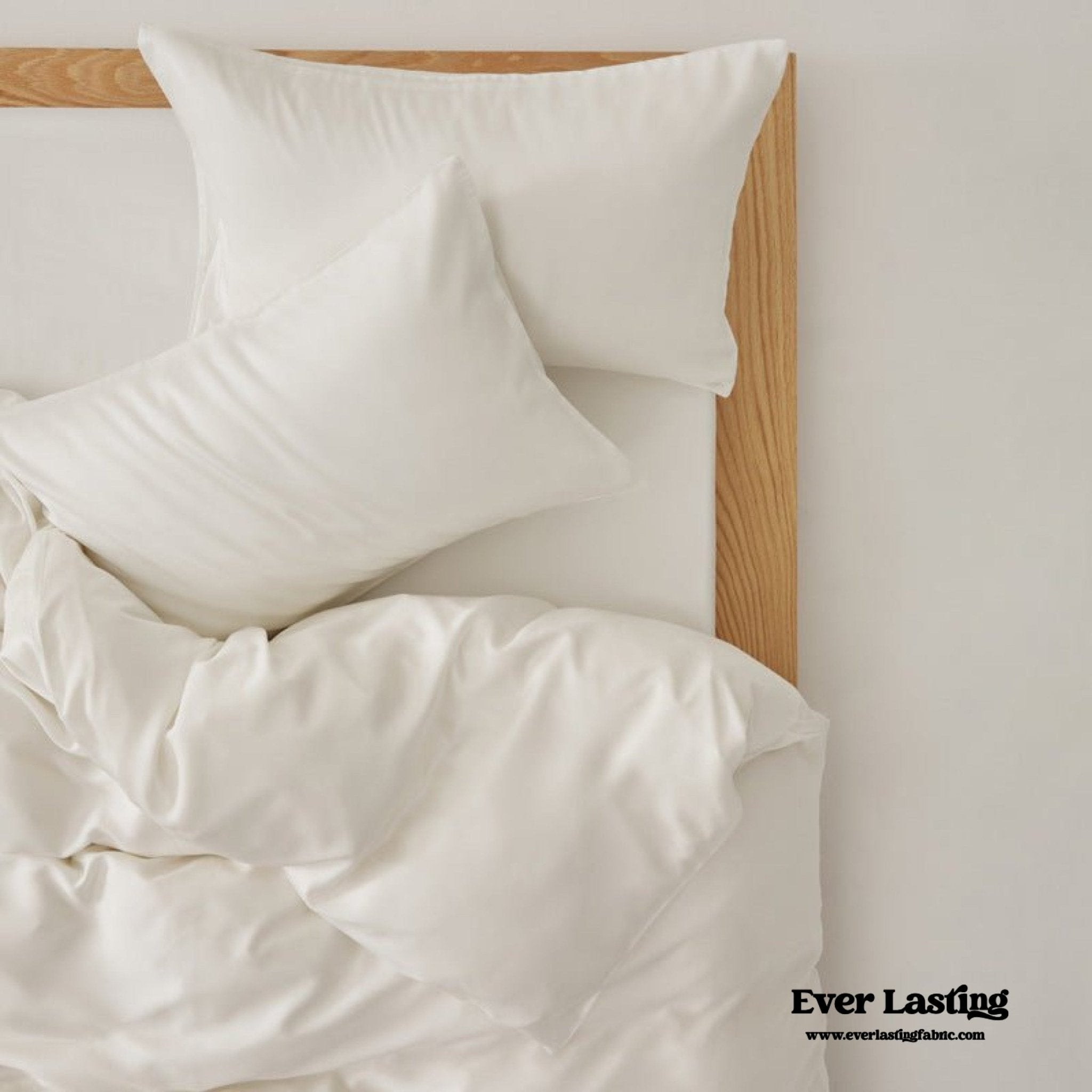 Adeline Pastel Silky Cooling TENCEL™ Bedding Set / Blue - Ever Lasting