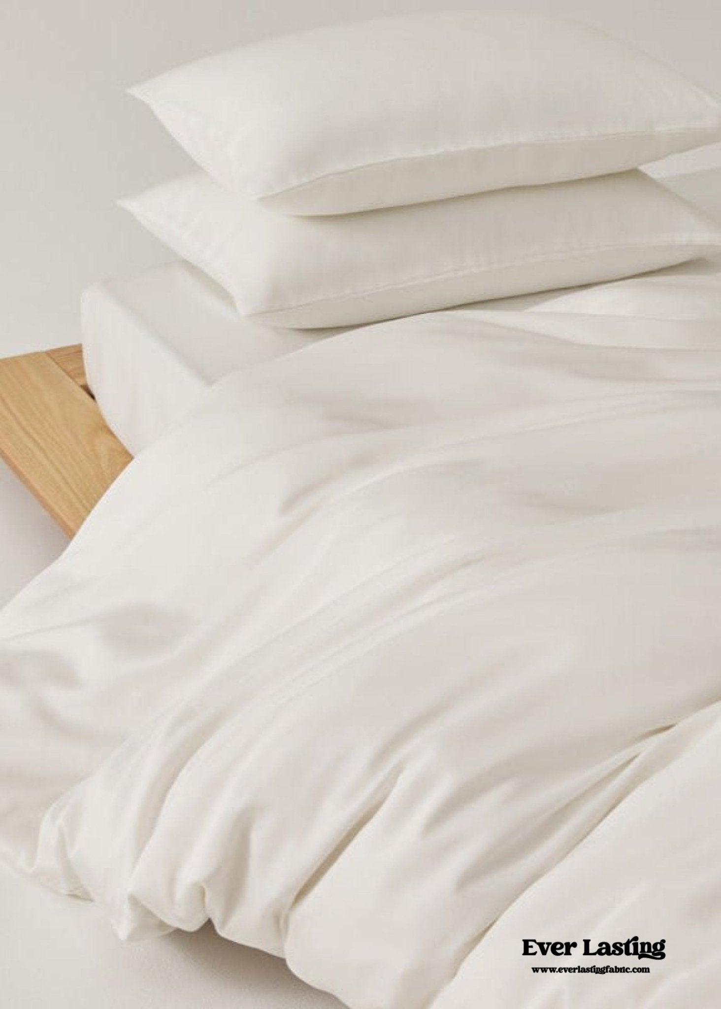 Adeline Pastel Silky Cooling TENCEL™ Bedding Set / Blue - Ever Lasting