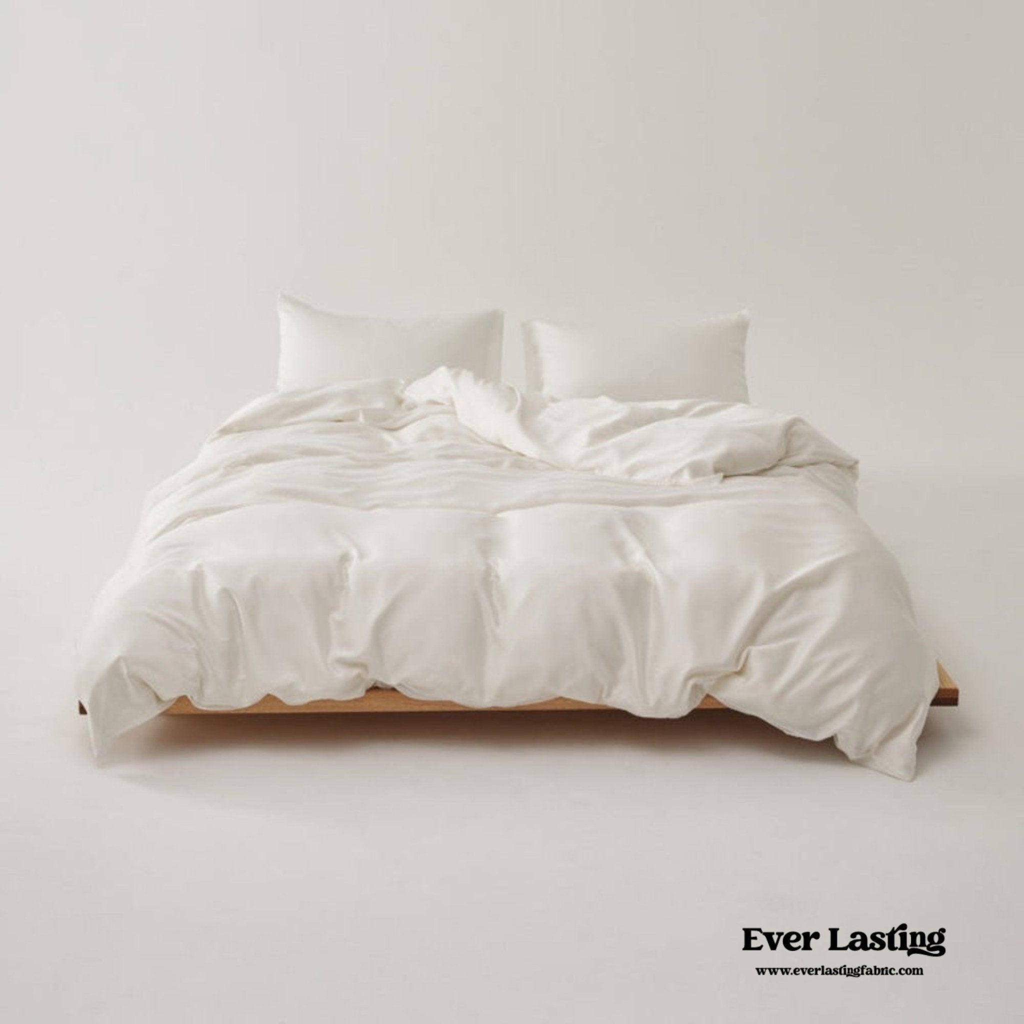 Adeline Pastel Silky Cooling TENCEL™ Bedding Set / Blue - Ever Lasting