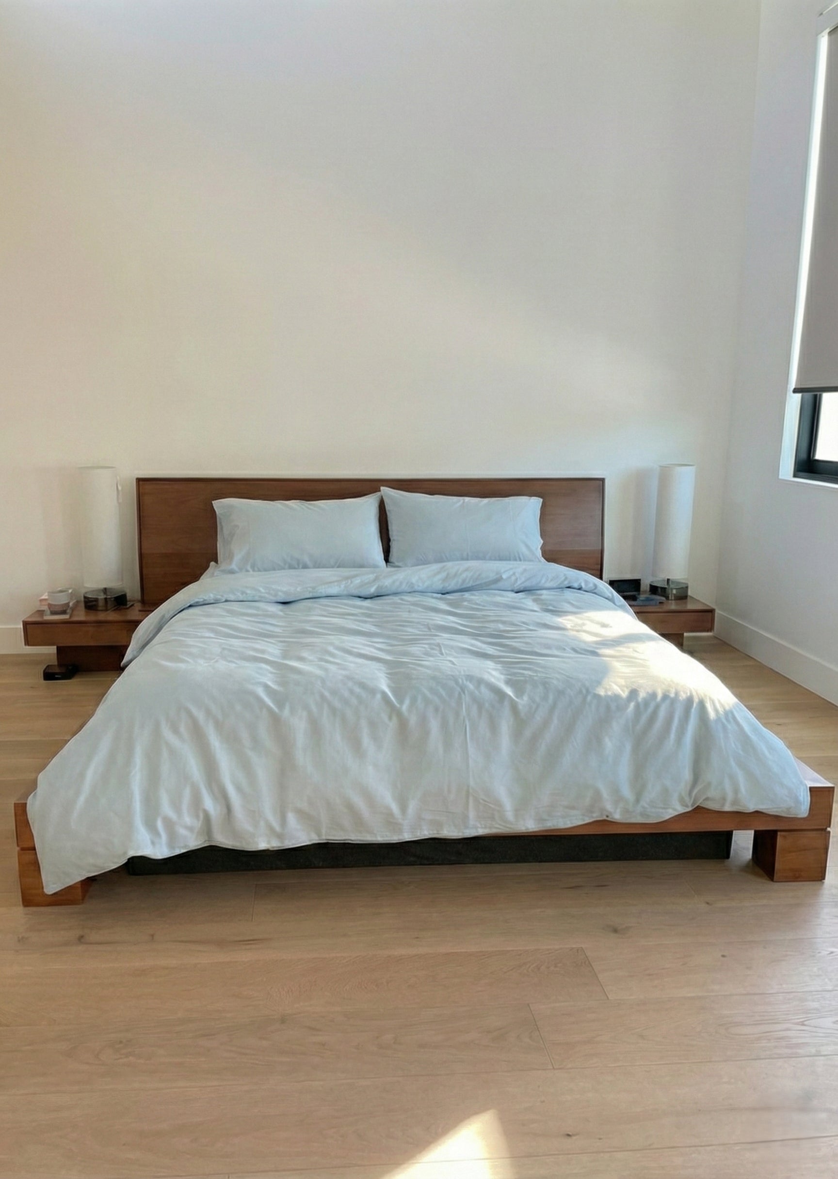  - Ever Lasting - Adeline Pastel Silky Cooling TENCEL™ Bedding Set / Blue - Bedding Set - Ever Lasting