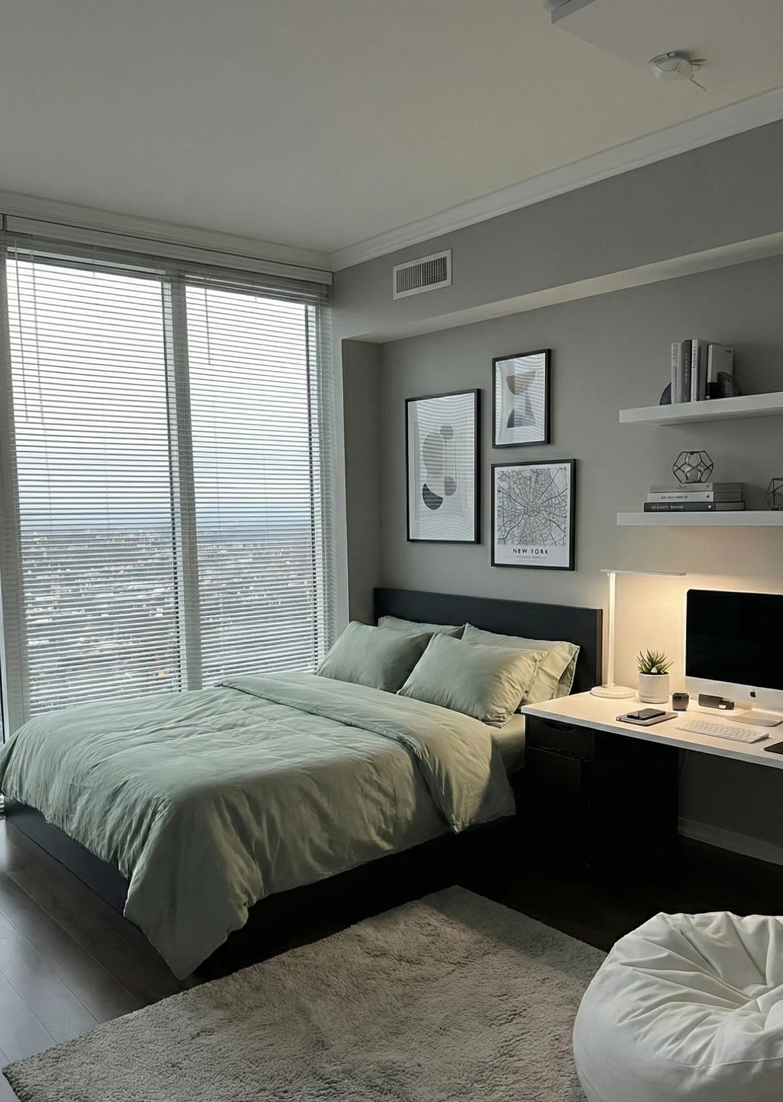  - Ever Lasting - Adeline Pastel Silky Cooling TENCEL™ Bedding Set / Blue - Bedding Set - Ever Lasting