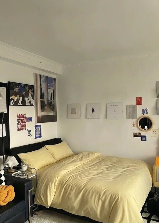  - Ever Lasting - Adeline Pastel Silky Cooling TENCEL™ Bedding Set / Blue - Bedding Set - Ever Lasting