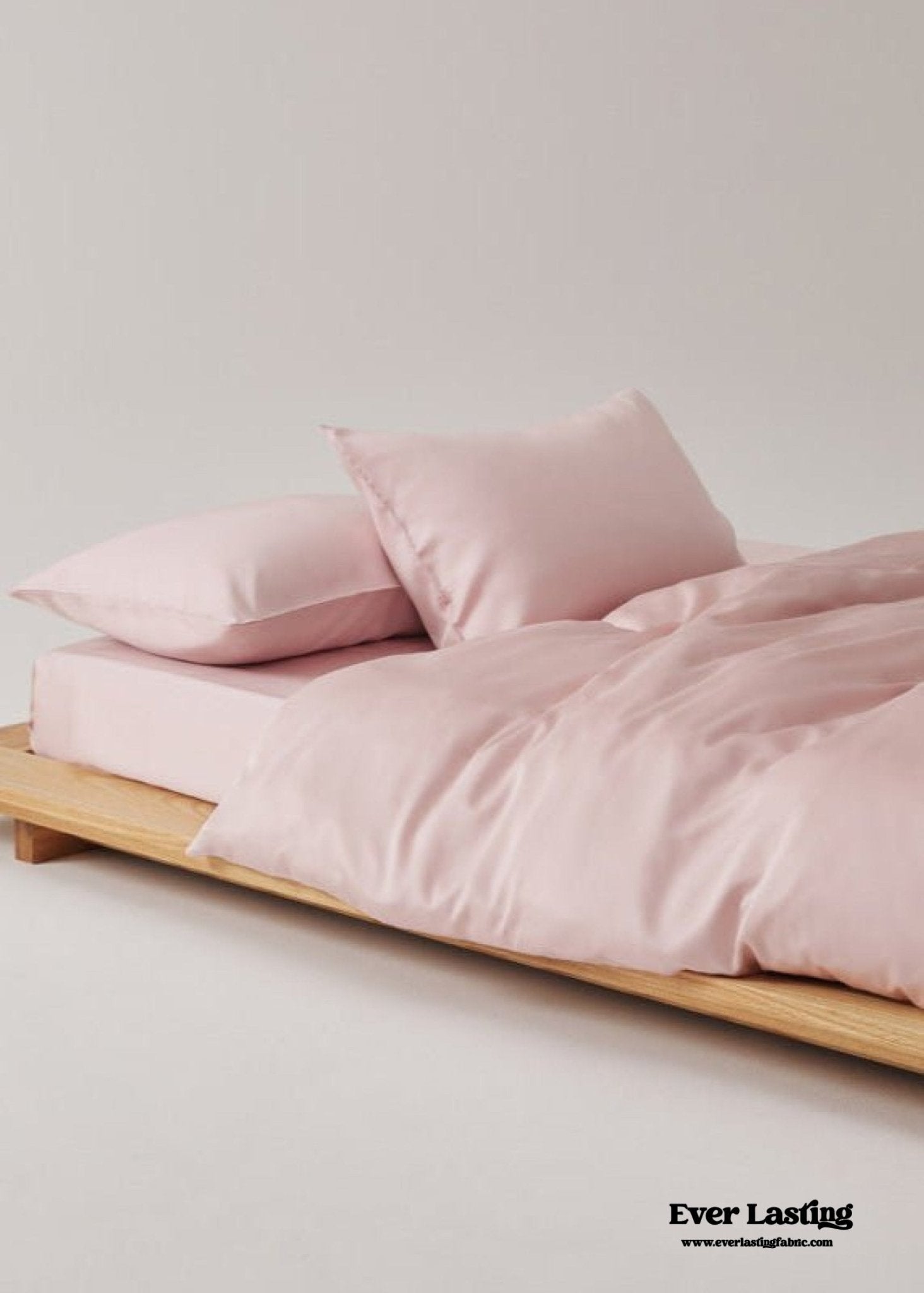 Adeline Pastel Silky Cooling TENCEL™ Bedding Set / Coffee - Ever Lasting