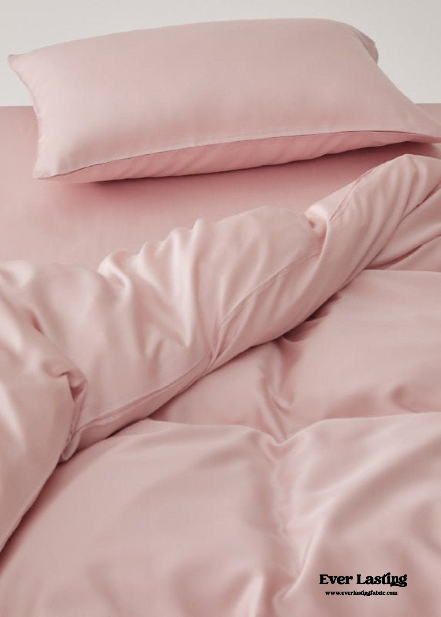 Adeline Pastel Silky Cooling TENCEL™ Bedding Set / Coffee - Ever Lasting