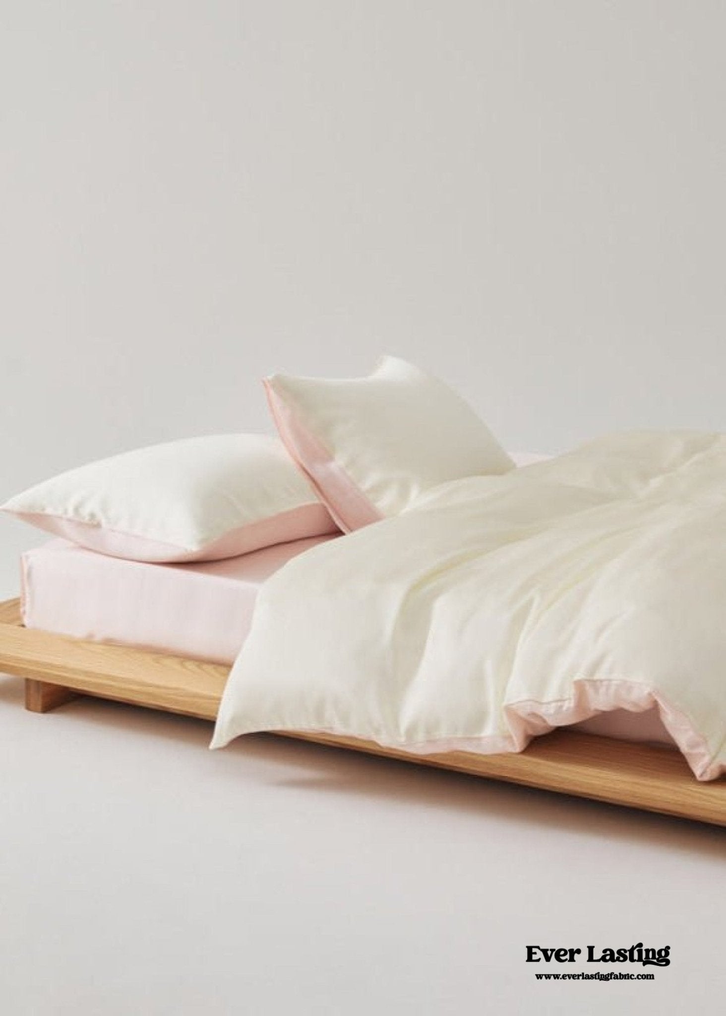 Adeline Pastel Silky Cooling TENCEL™ Bedding Set / Coffee - Ever Lasting